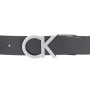Calvin Klein Jeans CK Adj. Buckle Belt, Cintura Uomo, Nero (001), 90 cm