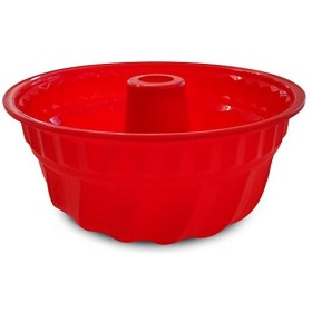 Guardini Juliette, Stampo Gugelhopf 22cm, Silicone alimentare, Colore rosso