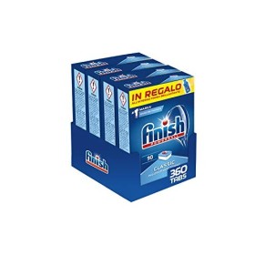 Finish, 360 Pastiglie per Lavastoviglie, Classic, 4 Confezioni da 90 Pastiglie