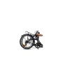 Moma bikes First Class Nera, Bicicletta Pieghevole Unisex Adulto, Nero, Unic Size