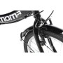 Moma bikes First Class Nera, Bicicletta Pieghevole Unisex Adulto, Nero, Unic Size