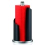 kela 11200 - Porta Rotolo di Carta da Cucina, MOD. Stella, Struttura in Acciaio Inox, Copertura Esterna in Metallo Nero