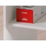 Inter Link Scrivania Porta PC con Ruote Truciolare, 80 x 50 x 75 cm, Bianco