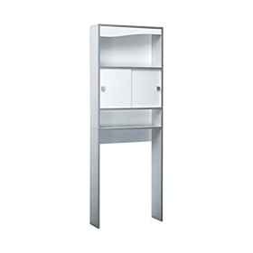 Symbiosis Click, Mobile per Lavatrice, Bianco (Bianco/Grigio), 177 x 64.3 x 19.2 cm