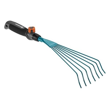 GARDENA 8917-20 Grattaterra Piccola Scopa da Giardino Combisystem per la Pulizia