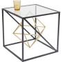 Kare Design Tavolino, Nero, 45 x 45 x 45 cm