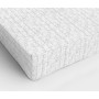 GEMITEX Completo Letto Primaverile MATRIMONIALE GRIGIO in 100% FRESCO COTONE Made in Italy, MORBIDO e TRASPIRANTE, Linea Cotone 