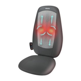 HoMedics Massaggiatore Schiena e Spalle Shiatsu, Sedile Massaggiante Regolabile per Sollievo dallo Stress, Poltrona Massaggiante