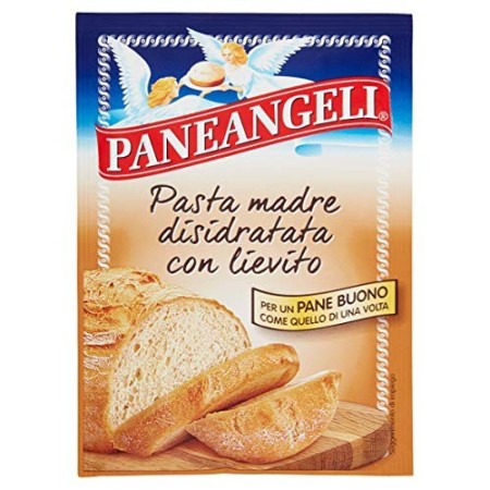 Paneangeli - Lievito di Birra per Pane, Arricchito con Pasta Madre Essiccata - 6 bustine da 30 g [180 g]