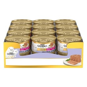 Purina Gourmet Gold Umido Gatto Mousse per Gattini con Vitello, 24 Lattine da 85 g Ciascuna, Confezione da 24 x 85 g