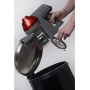 Hoover FD22RP011 Freedom - Scopa Elettrica Senza Filo, Autonomia fino a 25 min, 0,7 Litri, Allergy & Pets, Grigio e Rosso