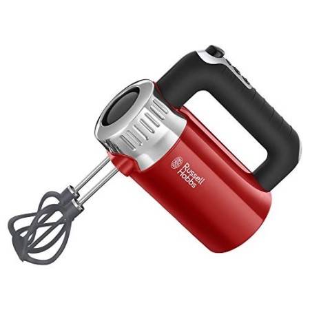 Russell Hobbs Retro Sbattitore Elettrico, 500 W, Acciaio Inox, Rosso