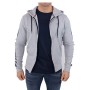 Tommy Hilfiger Logo Tape HD Felpa con Cappuccio, Grigio (Grey Heather 004), Small Uomo
