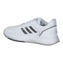 adidas COURTSMASH, Scarpe da Tennis Uomo, Ftwr White/Core Black/Grey Two f17, 45 1/3 EU