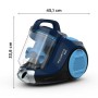 Rowenta RO2981EA Aspirapolvere a Traino Senza Sacco, Tecnologia Ciclonica, Design Compatto, Leggero, Filtro ad Alta efficienza, 