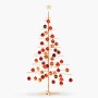 Xmas3 L Albero di Natale in Legno Naturale, 100 x 100 x 190 cm