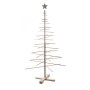 Xmas3 L Albero di Natale in Legno Naturale, 100 x 100 x 190 cm