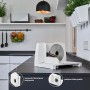 ritter 501.000 Markant 01 Affettatrice elettrica con motore ECO, Fatto in Germania, Bianco