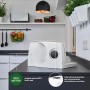 ritter 501.000 Markant 01 Affettatrice elettrica con motore ECO, Fatto in Germania, Bianco