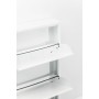Kare Design Scarpiera a 3 Lembi Carusa, Bianco, 103 x 50 x 14 cm