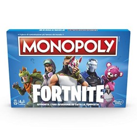 Hasbro E6603103 Monopoly Fortnite Gioco da Tavolo, 13 anni+, Per 2-7 Giocatori- Versione in Lingua Italiana