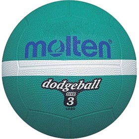 Molten Fuso Verde Gomma Dodgeball (Verde - Dimensione 3), Taglia Unica