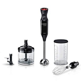 Bosch ErgoMixx Frullatore ad Immersione, Acciaio Inox, Nero