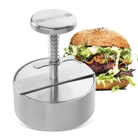 FMprofessional 22205 FM Pressa per Hamburger Professionale in Acciaio 18/10