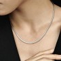 Pandora 590742HV, Collier Donna, Argento, 50 cm