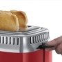 Russell Hobbs Retro Collection Tostapane, 1300 W, Acciaio Inossidabile, 2 Scomparti, Rosso