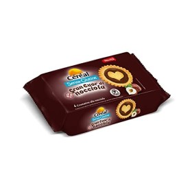 Céréal Crostatine alla Nocciola Senza Glutine, Senza Latte, Senza Lievito, 4 Buoni Senza dolci senza glutine - 150 gr