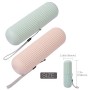X-BLTU - Portaspazzolino da Viaggio, Porta dentifricio e spazzolino da Denti, Portatile, infrangibile, in plastica, 2 Colori Cas