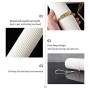 X-BLTU - Portaspazzolino da Viaggio, Porta dentifricio e spazzolino da Denti, Portatile, infrangibile, in plastica, 2 Colori Cas