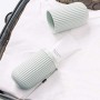 X-BLTU - Portaspazzolino da Viaggio, Porta dentifricio e spazzolino da Denti, Portatile, infrangibile, in plastica, 2 Colori Cas