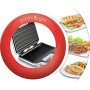 Moulinex SM156D Ultracompact Metal Sandwich Maker, Piastre con Rivestimento Antiaderente