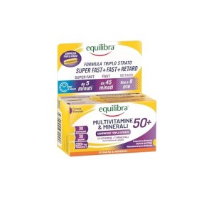 Equilibra Multivitamine & Minerali 50+, 30 compresse triplo strato
