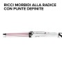 Imetec Bellissima GT15 200 Ferro Arricciacapelli con Rivestimento in Ceramica, Forma Conica, Controllo della Temperatura