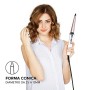 Imetec Bellissima GT15 200 Ferro Arricciacapelli con Rivestimento in Ceramica, Forma Conica, Controllo della Temperatura