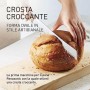 Panasonic SD-ZP2000WXE Macchina per il Pane Automatica "Croustina", Pane Croccante, 18 programmi, Rivestimento Cestello in Ceram