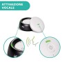 Chicco Baby Monitor Audio per Neonati e Bambini con Tecnologia DECT, Portata 300 m, Modalità Eco Intelligente e Attivazione Voc