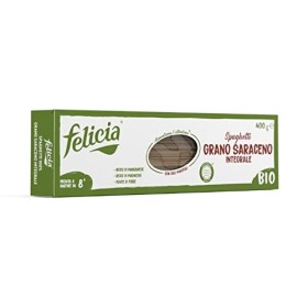 Felicia Spaghetti Pasta di Grano Saraceno, Biologico - 400 gr, Senza glutine