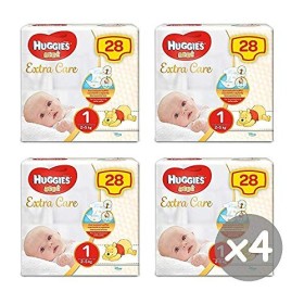 Huggies Bebè Extra Care Pannolini, Taglia 1 (2-5 kg), 1 Pacco da 28 Pezzi