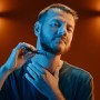 King C. Gillette Rasoio per il Collo da Uomo + 1 Lametta con Ottime e Affilate Lame di Gillette in Acciaio Inossidabile