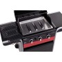 Char-Broil Gas2Coal Hybrid Grill - Barbecue a Gas e Carbonella con 3 fuochi, Nero