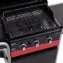 Char-Broil Gas2Coal Hybrid Grill - Barbecue a Gas e Carbonella con 3 fuochi, Nero