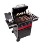 Char-Broil Gas2Coal Hybrid Grill - Barbecue a Gas e Carbonella con 3 fuochi, Nero