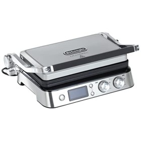 De'Longhi CGH1020D MultiGrill Bistecchiera Grill Elettrico, Argento, 2000 W
