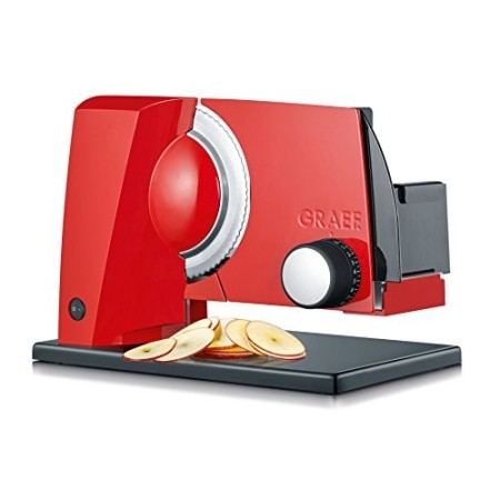 Graef S11003 - Affettatrice in metallo, colore: Rosso