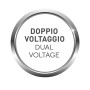 Imetec Power to Style Travel CT1 2000 Asciugacapelli da Viaggio, 1400 W, Doppio Voltaggio, Manico Pieghevole, Tasto Regolazione 