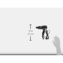Imetec Power to Style Travel CT1 2000 Asciugacapelli da Viaggio, 1400 W, Doppio Voltaggio, Manico Pieghevole, Tasto Regolazione 